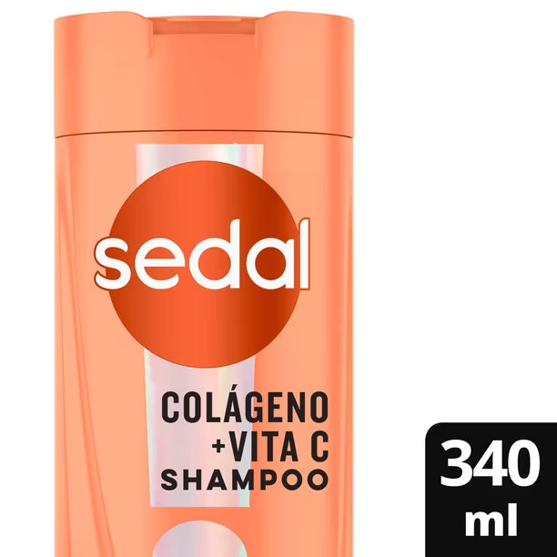 Shampoo Sedal Colageno y vit C, 340 ml