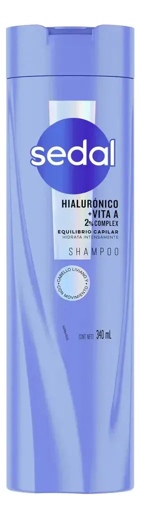 Shampoo Sedal Hialurónico + Vitamina A 340ml - Lireke