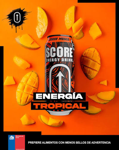 Bebida Energética Score Mango