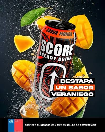 Bebida Energética Score Mango