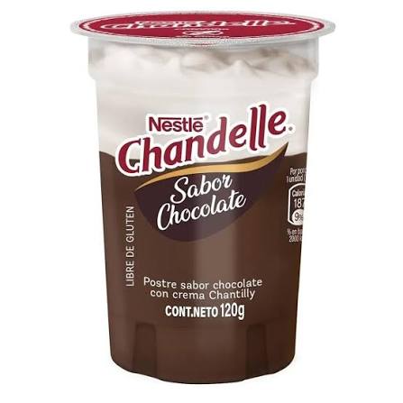 Postre Chandelle Nestlé crema chocolate 120 g