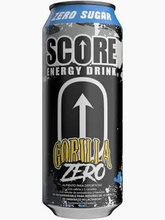 BEBIDA ENERGETICA SCORE GORILLA ZERO 473 ML